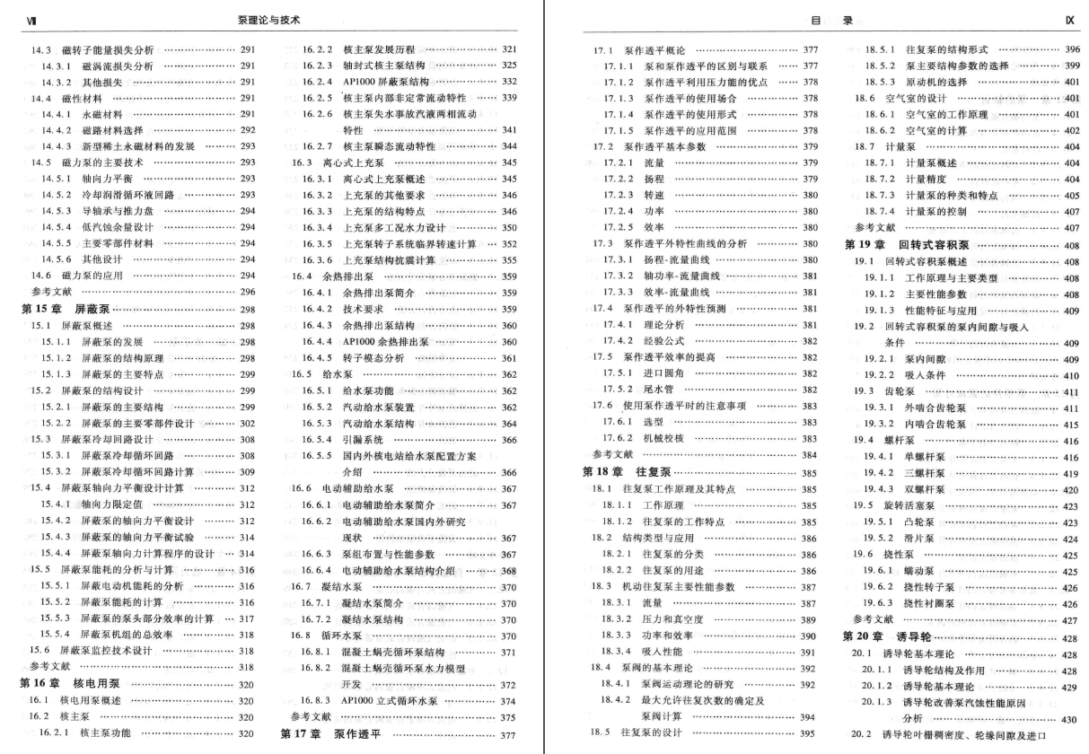 《泵理论与技术》PDF